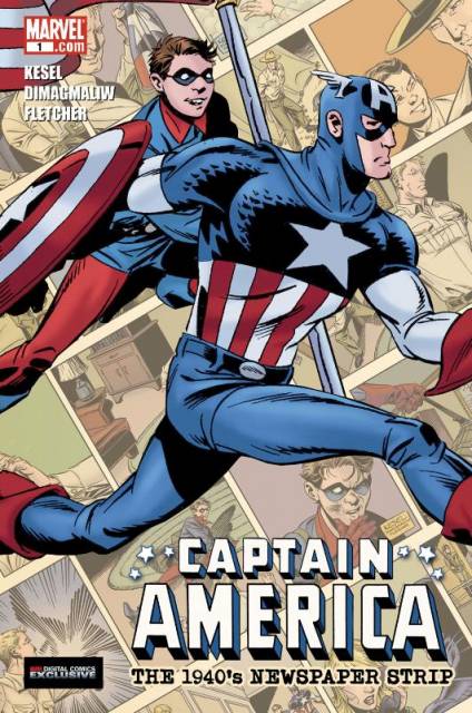 Captain America: The 1940's Newspaper Strip (Digital)