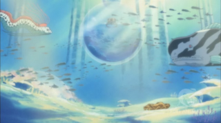 One Piece 526 Undersea Volcanic Eruption Drifting To The Fish Man Island Episode