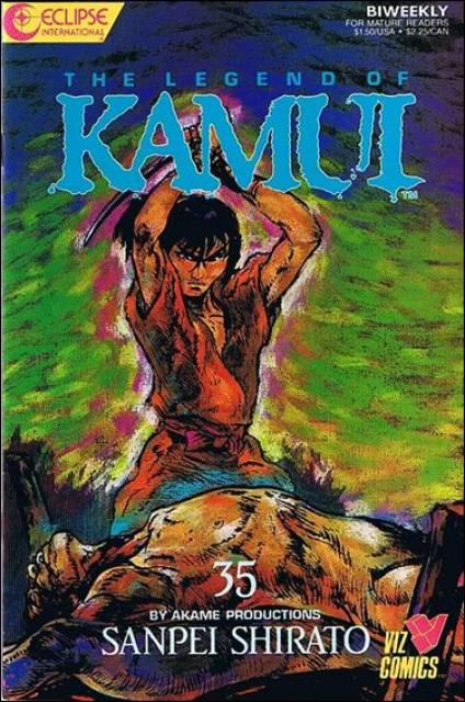 the legend of kamui manga  Airborne combat in LEGEND OF KAMUI