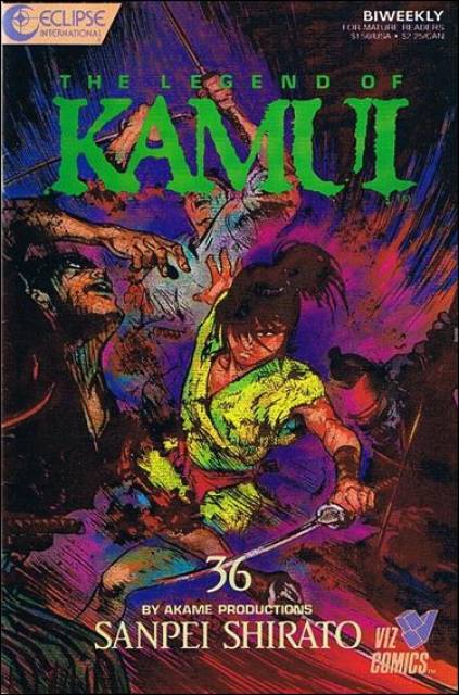 the legend of kamui manga  Airborne combat in LEGEND OF KAMUI