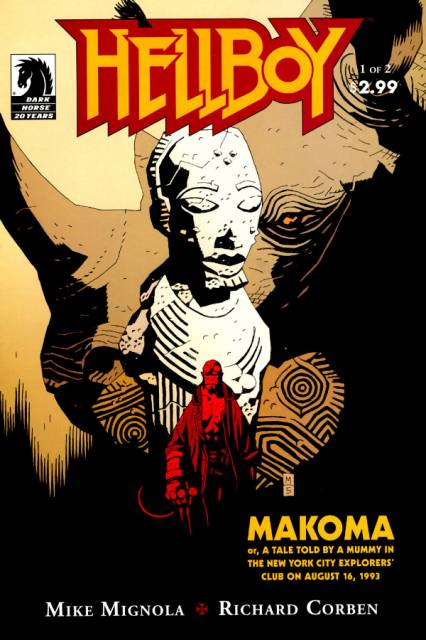 Hellboy: Makoma, or, a Tale Told by a Mummy in the New York City Explorers’ Club on August 16, 1993