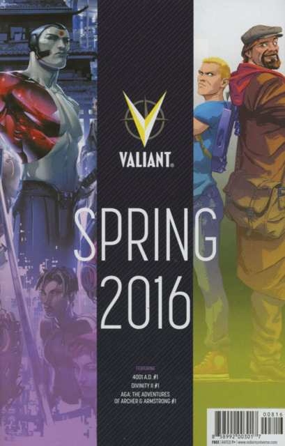 Valiant Spring 2016 Preview