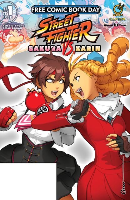 Street Fighter: Sakura vs Karin: Free Comic Book Day Edition