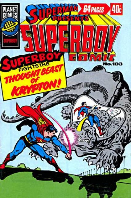 Superman Presents Superboy Comic