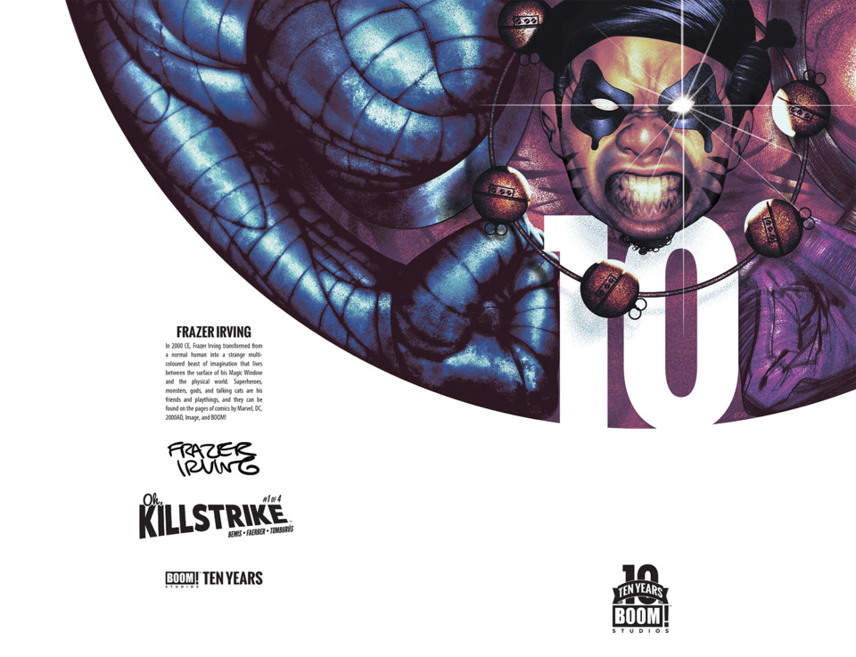 BOOM! 10 Years cover by Frazer Irving