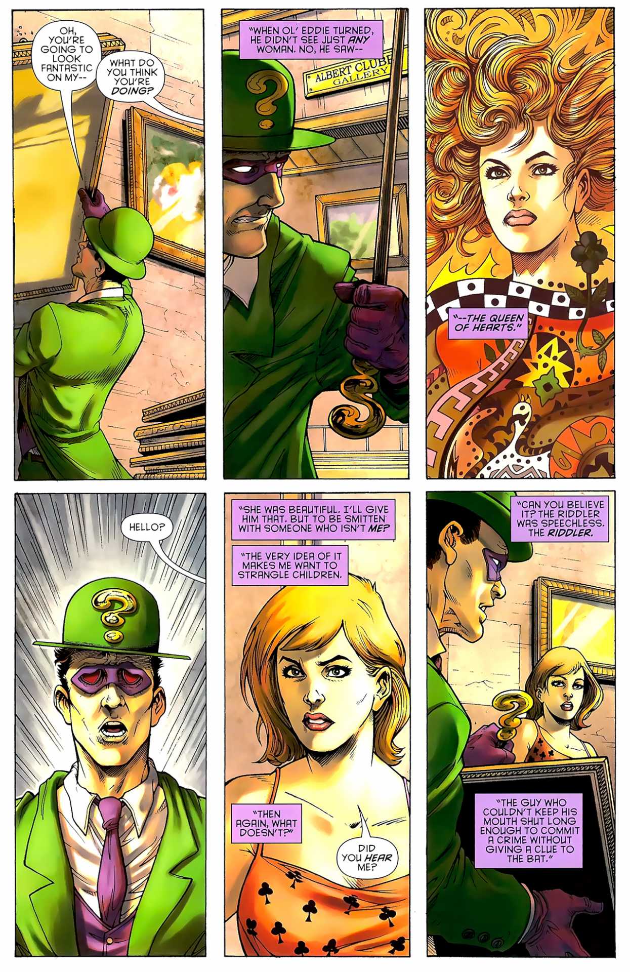 Riddler &... girls!! - Riddler - Comic Vine