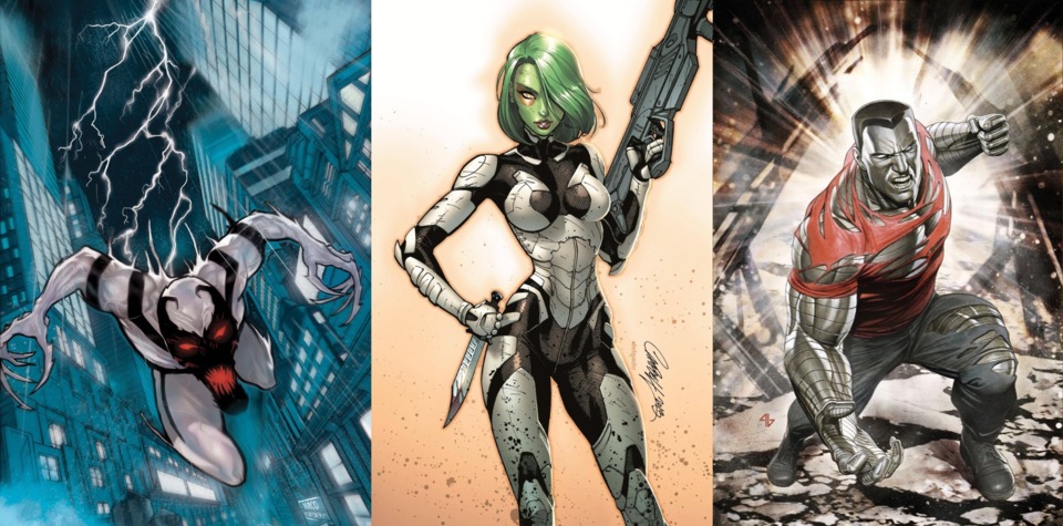 Anti-Venom, Gamora, Colossus