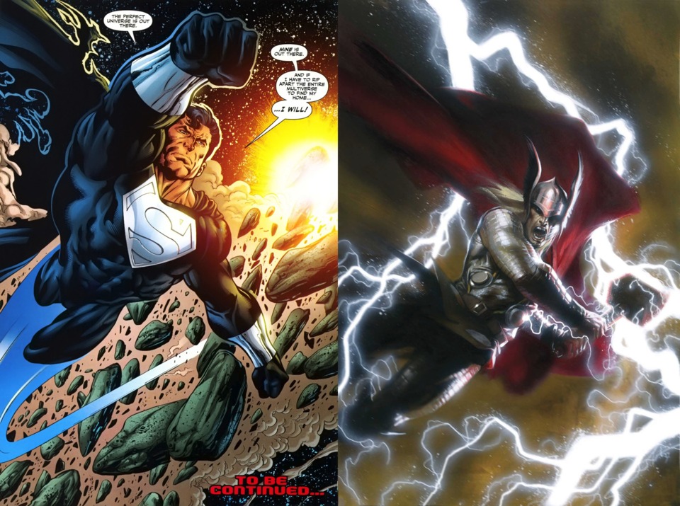 Superman Prime vs. Thor