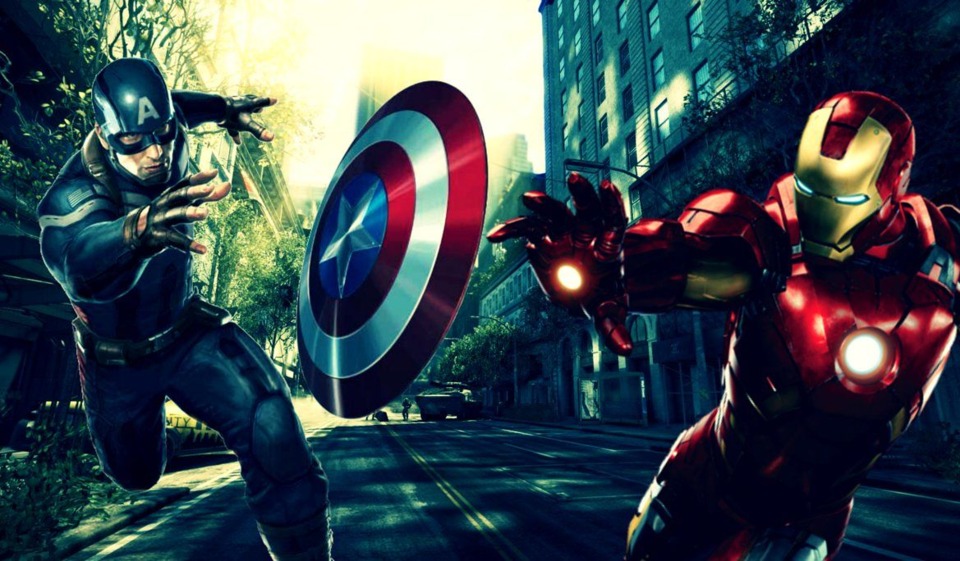 Iron Man And Captain America Vs Loki MCU Loki vs MCU Captain America and Iron Man - Battles - Comic Vine