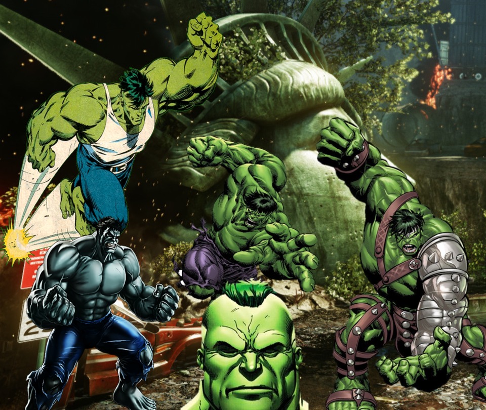 Bloodlusted Superman vs Hulks - Battles - Comic Vine