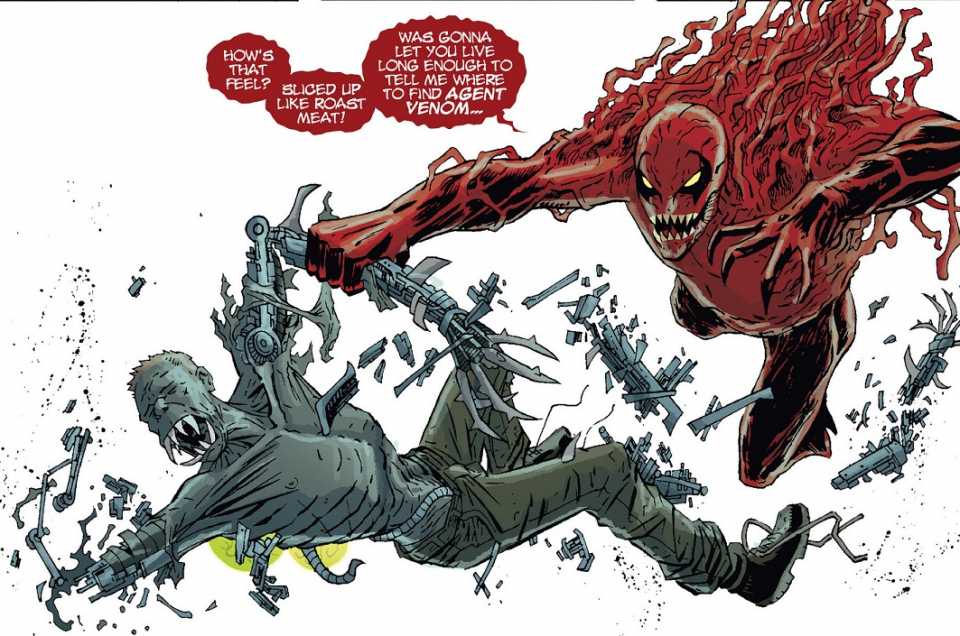 Toxin's only winning because his enemy's shoelace is untied. CHEATER!
