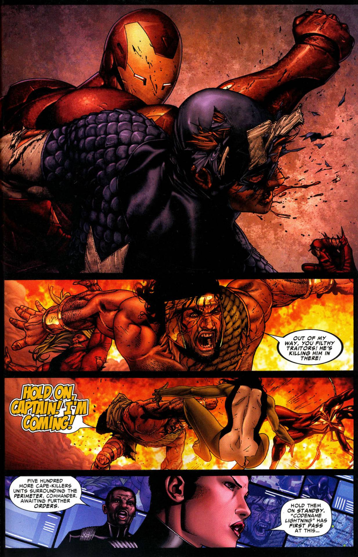 Captain America vs Iron Man - Battles - Comic Vine