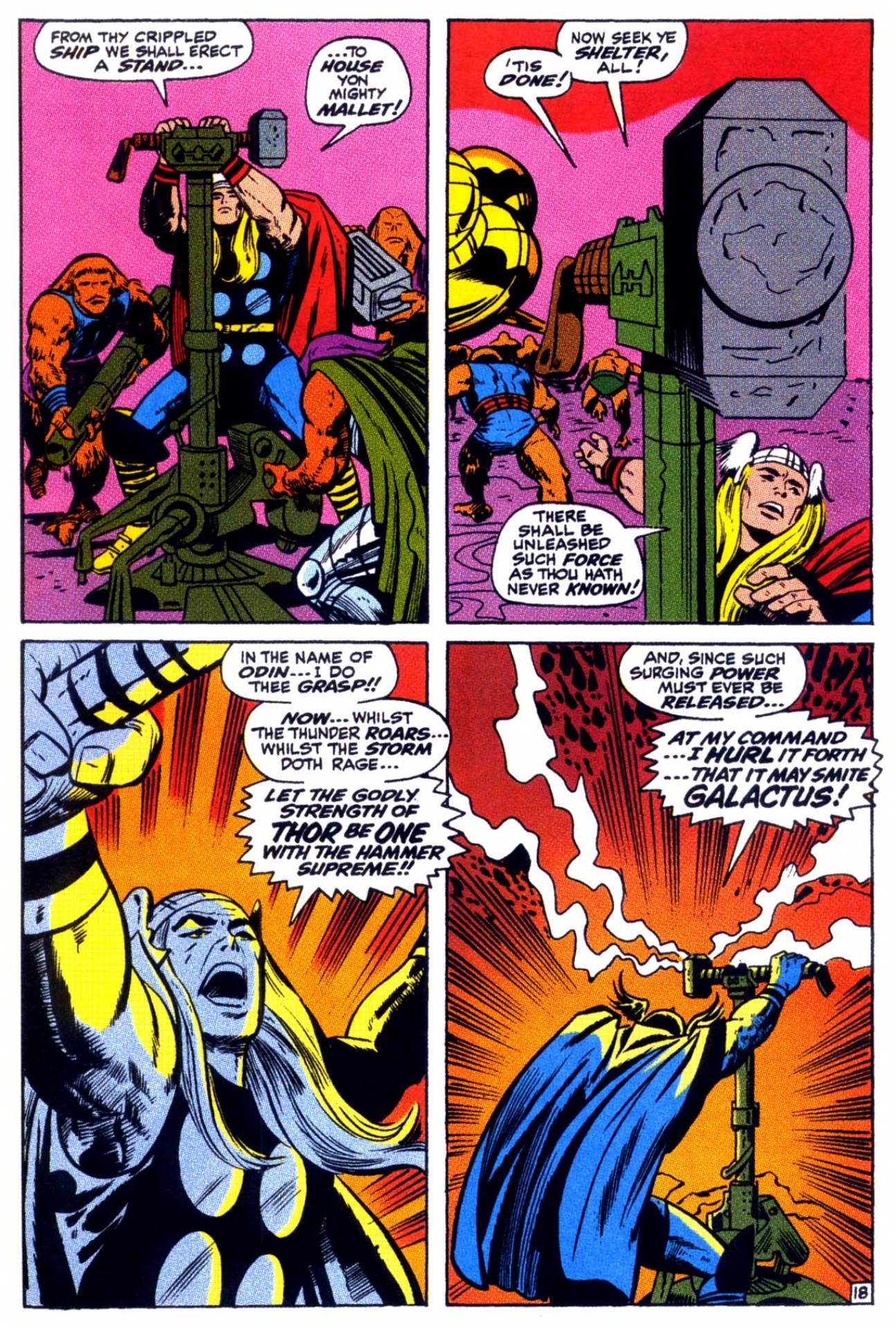 Galactus vs. Thor