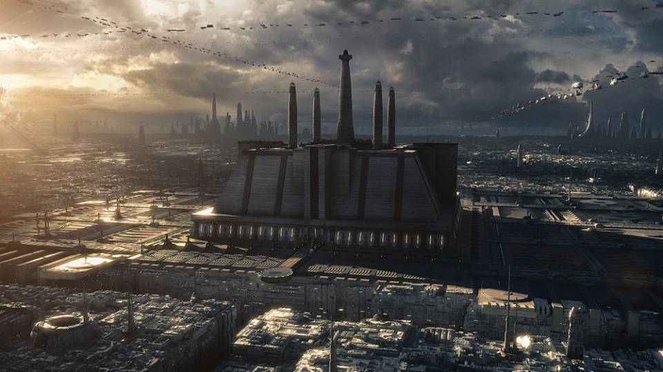 A bastion of hope, the Jedi Temple has stood for millennia. A symbol of the Jedi's dominance, and influence on Coruscant's skyline.
