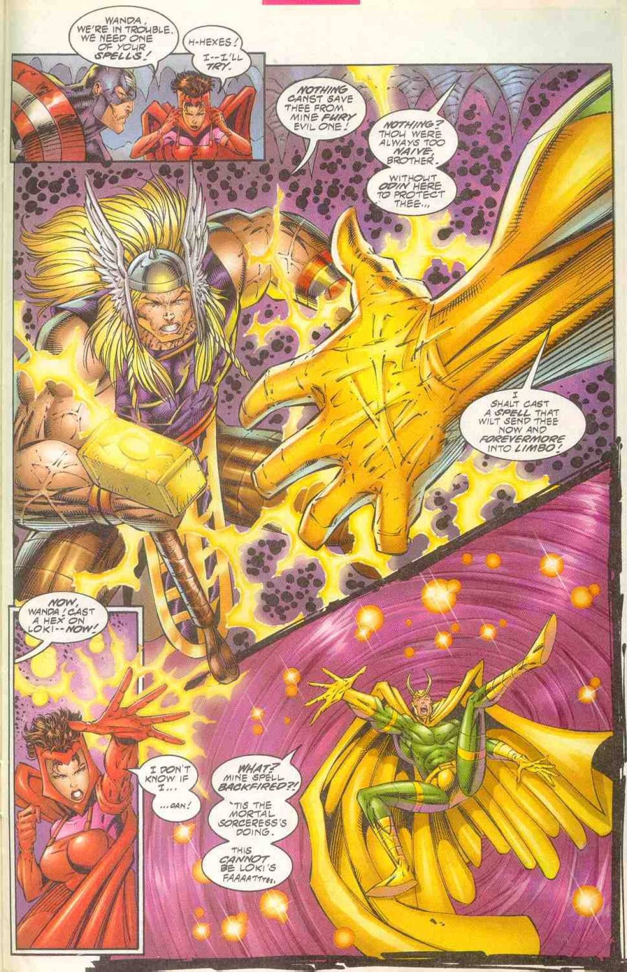 Enchantress vs Scarlet Witch Battles Comic Vine