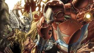 More Marvel SIEGE Tease: Iron Patriot Vs Thor!