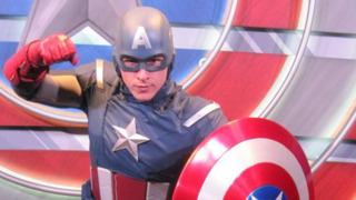 Captain America Exhibit Comes to Disneyland