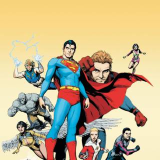 "Action Comics" Superman and the Legion of Super-Heroes