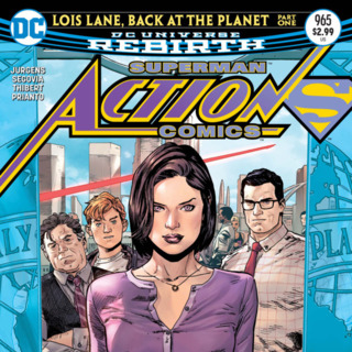 "Action Comics" Lois Lane, Back at the Planet