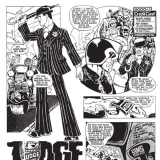 "Judge Dredd" The Comic Pusher