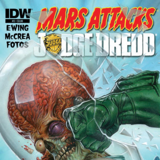 Mars Attacks Judge Dredd #3 Review